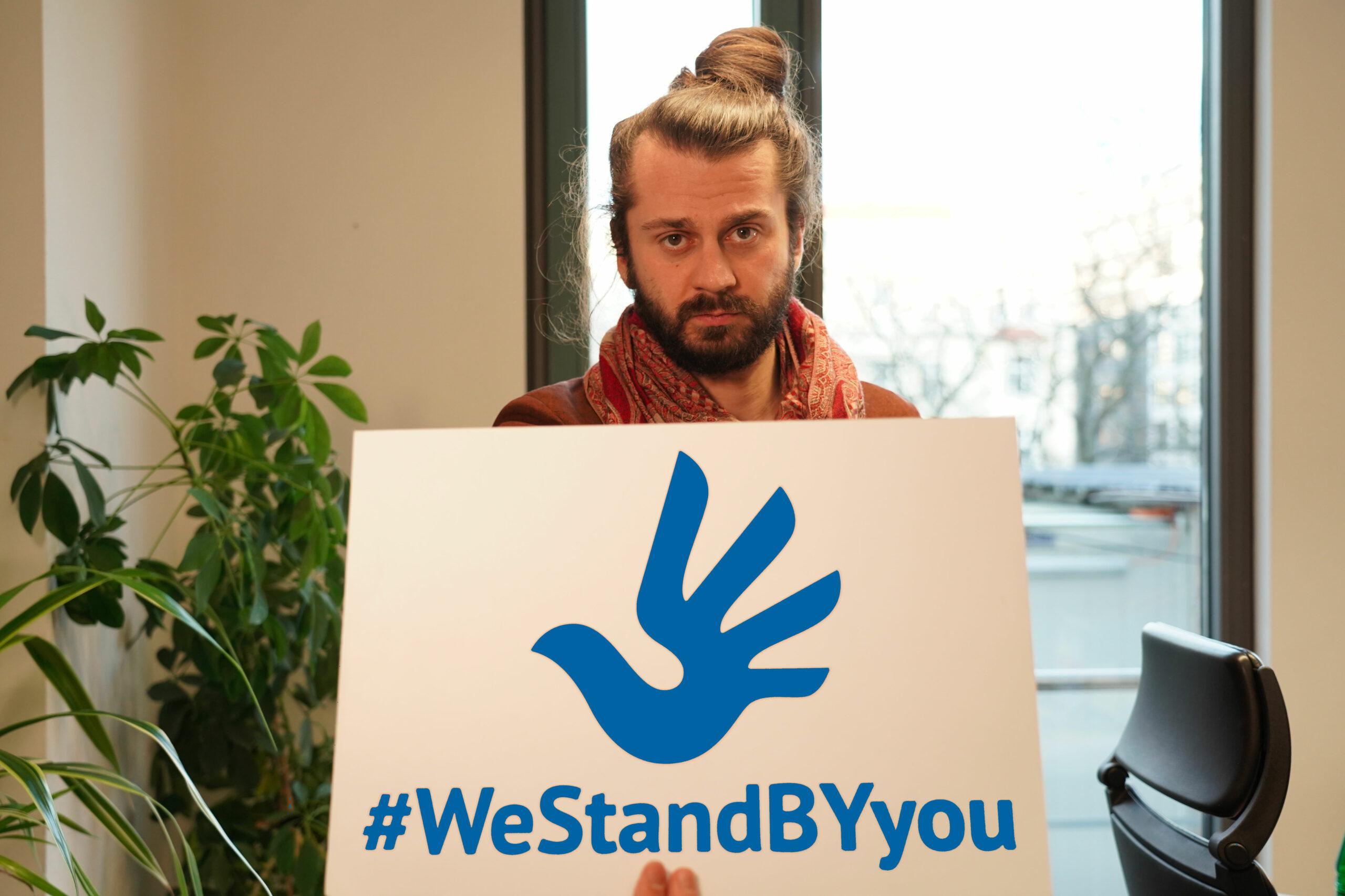 Abgeordnete aus Deutschland und der Niederlande übernehmen Patenschaften für Aliaksandr Nurdzinau, Dzmitry Kulakouski und Raman Hvazdziolka
