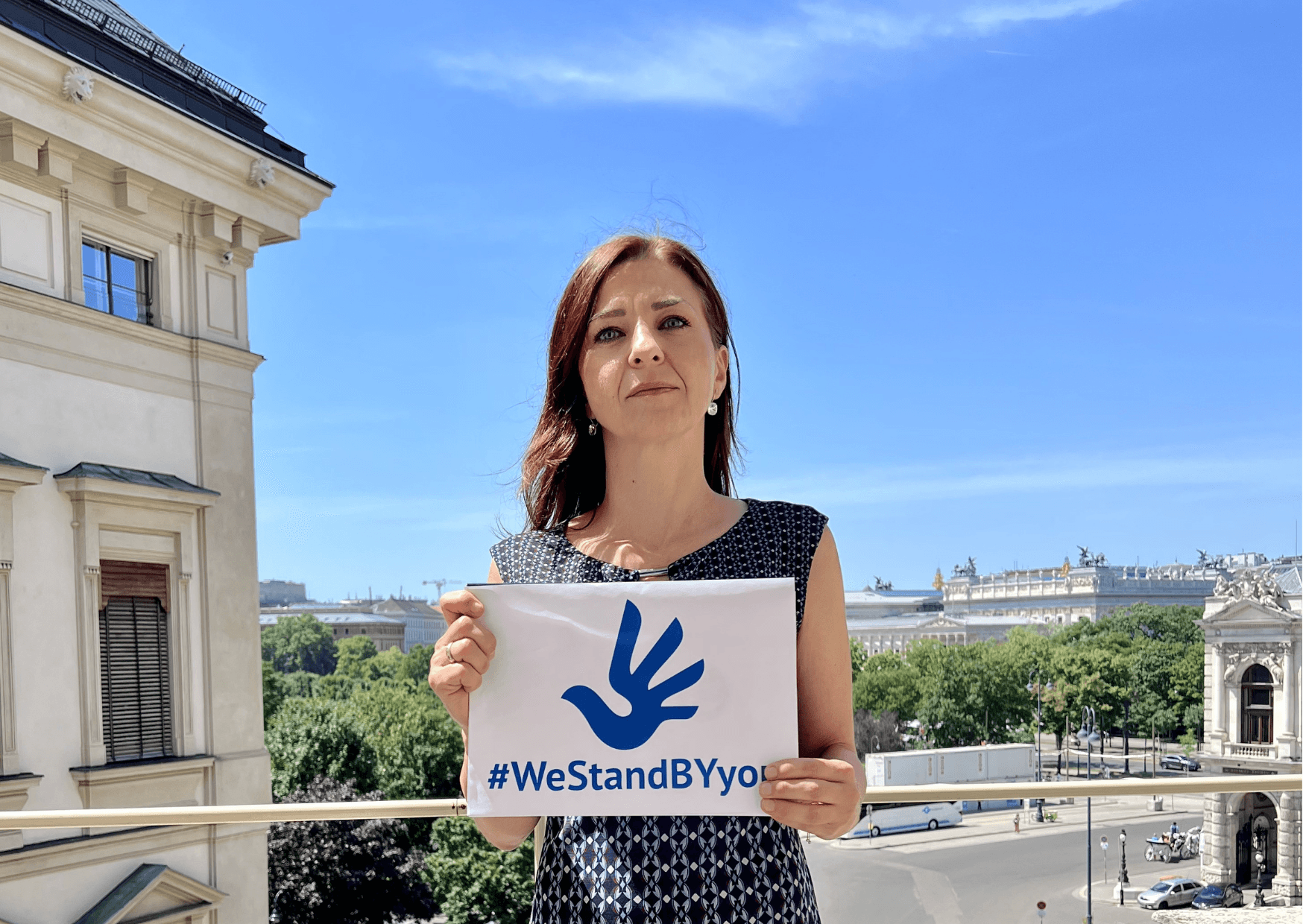 Abgeordnete aus Österreich und Deutschland übernehmen Patenschaften für Halina Dzerbysh und Vital Shyshlou