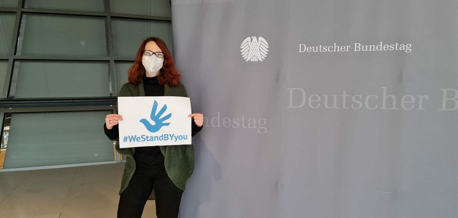 Abgeordnete aus Deutschland und dem Vereinigten Königreich übernehmen Patenschaften für Dzmitry Ivashkou, Vladimir Zhuravko und Viachaslau Rahashchuk
