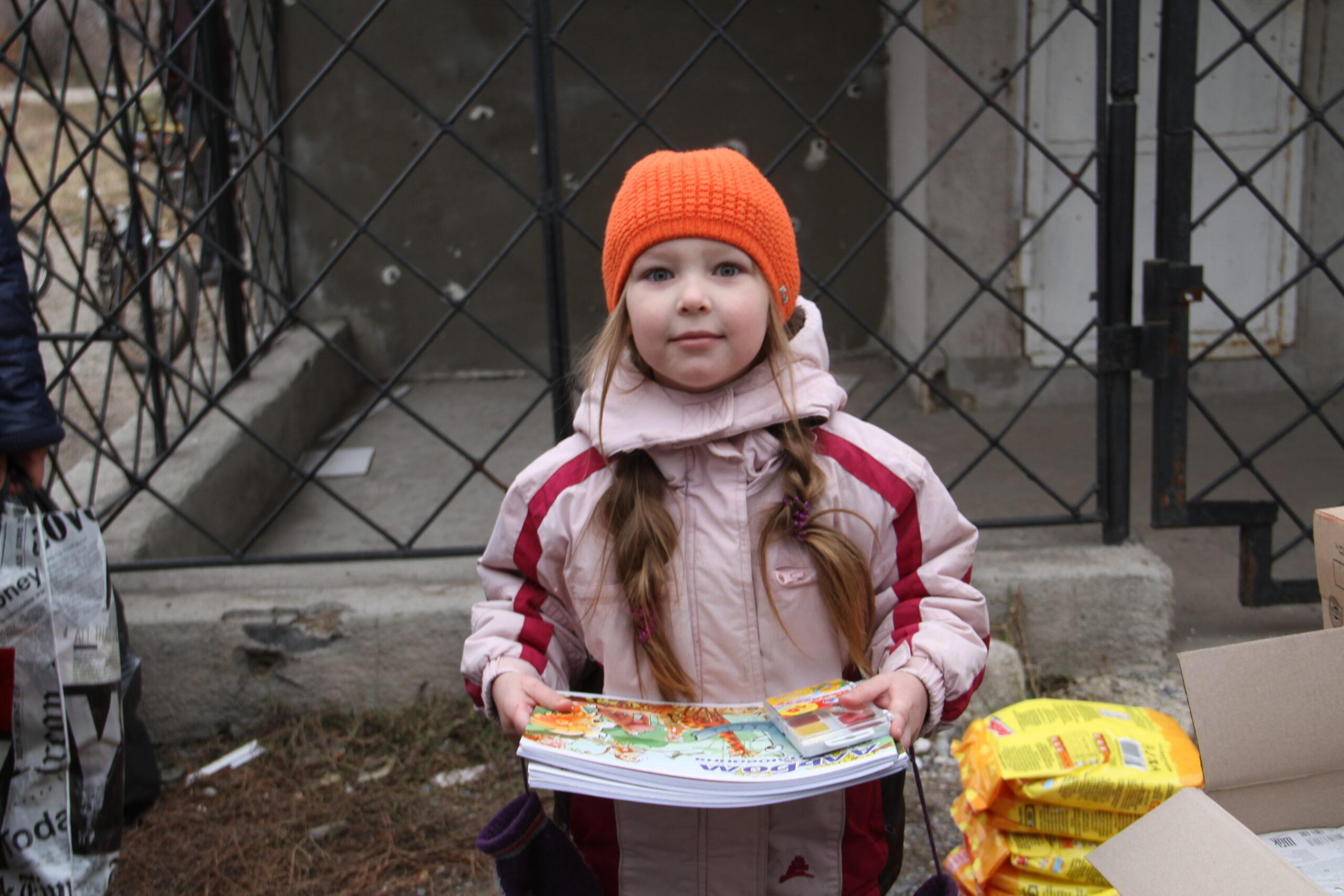 Sichere und kreative Räume für Kinder in der Ost-Ukraine