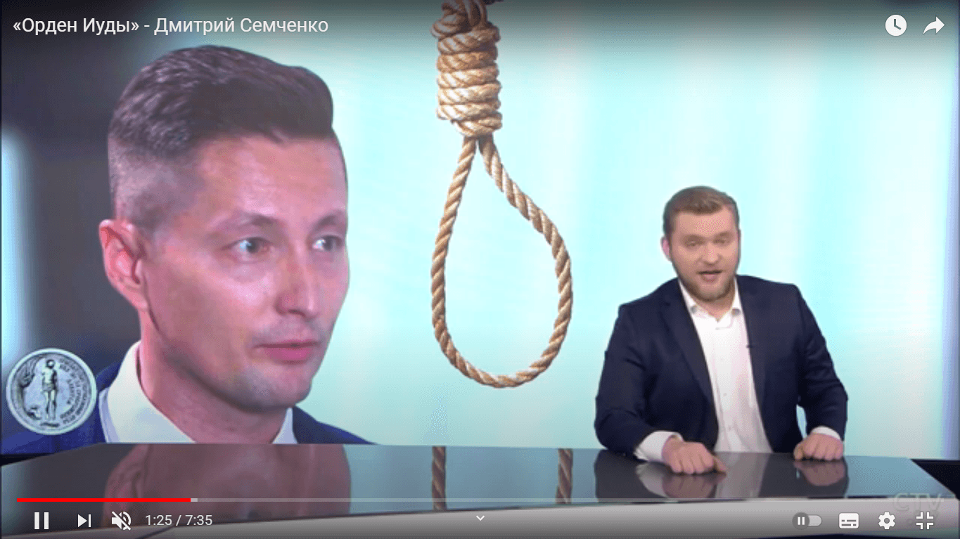 Die Drohgebärden des belarusischen Staatsfernsehens