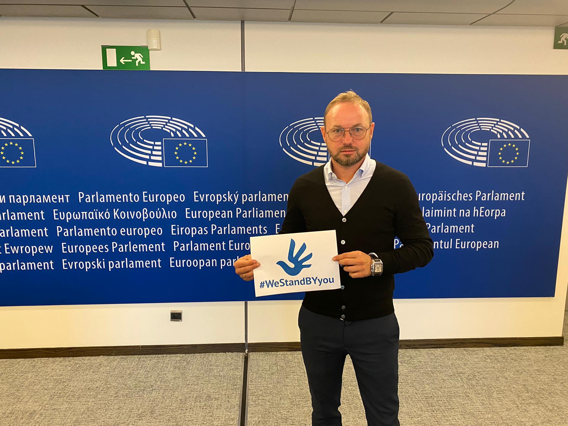 Members of Parliament from Poland and Germany take over prisoners’ godparenthood for Andrei Novikau, Uladzimir Tsyhanovich and Dzmitry Kazlou