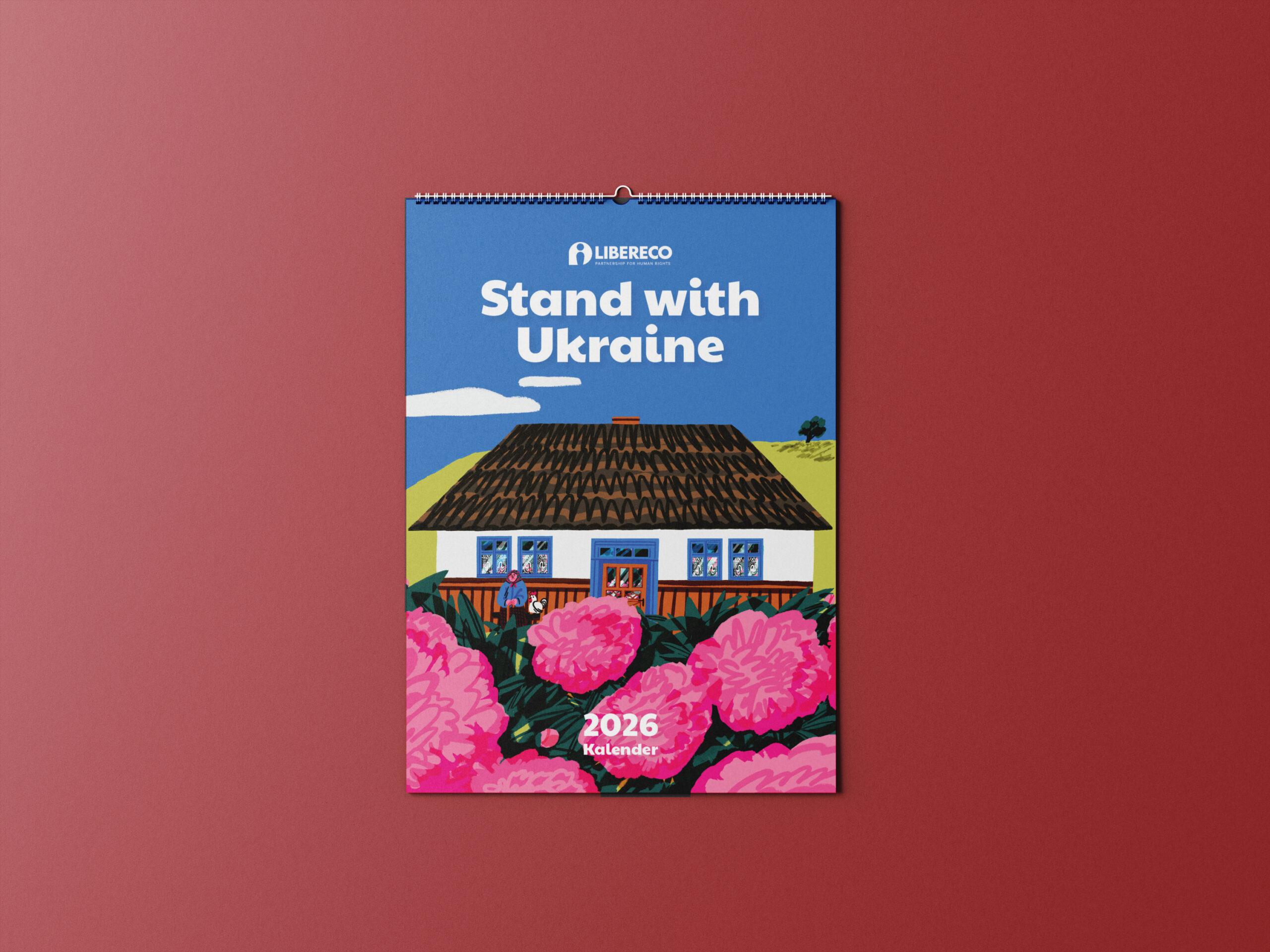 Jetzt Kalender 2026 bestellen und unsere Ukraine-Hilfe unterstützen