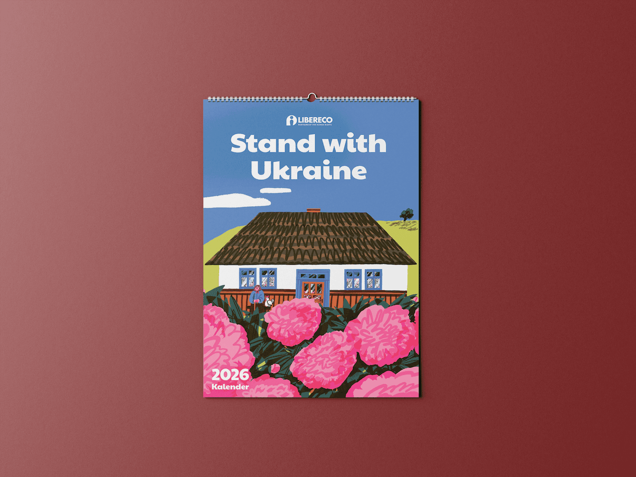 Order your 2026 wall calendar now and support Ukraine