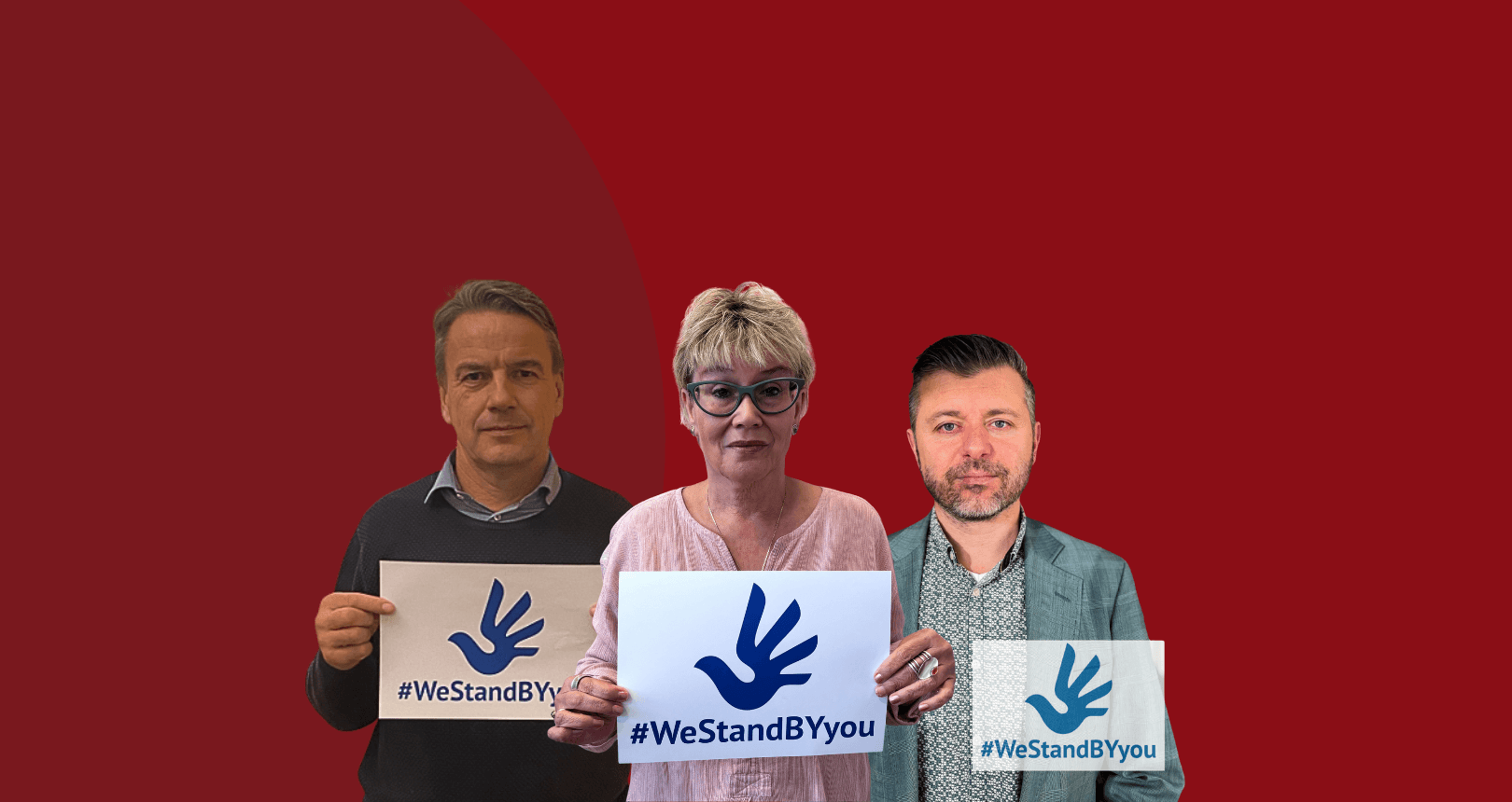#WeStandBYyou: Neue Patenschaften aus Dänemark, Deutschland und den Niederlanden