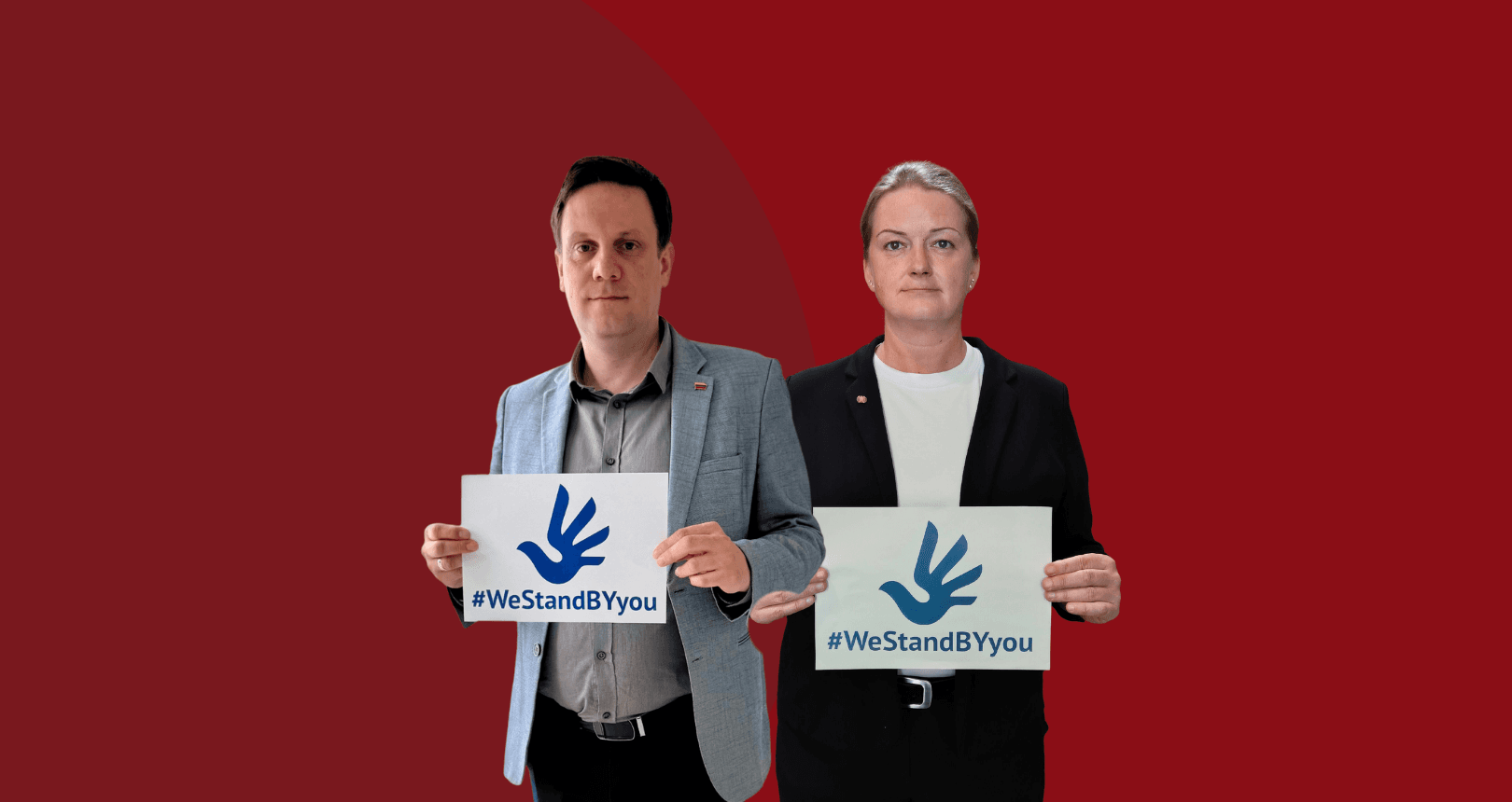 #WeStandBYyou: Two new Godparents from Lithuania and Germany for political prisoners in Belarus